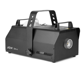 
JEM ZR45 Nebelmaschine, 2000W, inkl. Kabelfernsteuerung, DMX512, 1300 m³ / min, 10 min Aufheizzeit, INKL. NETZKABEL
