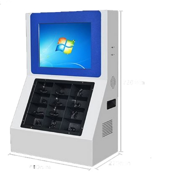Docking Station mit Bildschirm für 12 Bodycams
