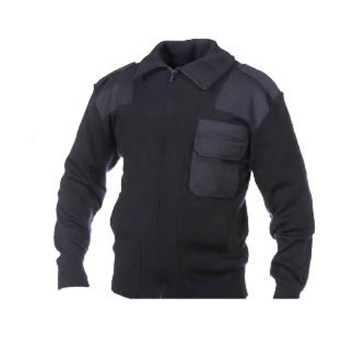 
Feuerwehr-Strickjacke, Polyacryl/Schurwolle

