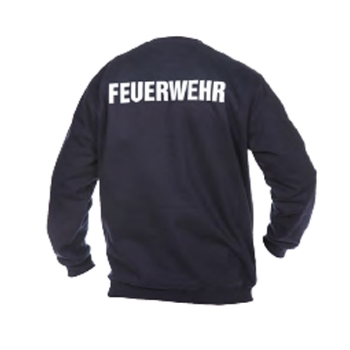 
Sweat-Shirt TOP LINE mit Aufschrift "Feuerwehr"
