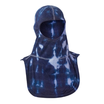 Flammschutzhaube PAC II TIE-DYE BLUE & WHITE