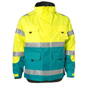 Rescuewear Midi-Parker HiVis Klasse 3	
