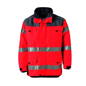 Rescuewear Midiparker DRK HiVis Klasse 3	
