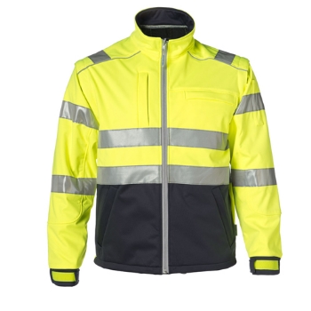 Rescuewear Softshelljacke HiVis Klasse 3	
