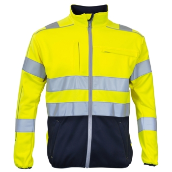 Rescuewear Sweatjacke HiVis Klasse 		
