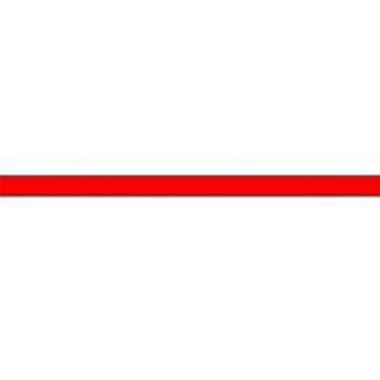 Aufkleber '' Helmkennzeichnung''
Rot , 75x10mm Streifen