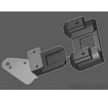 
Universaladapter für Helmsprechgarnituren - Rechtsmontage
für HSG Holmco Scorpion oder Imtradex FireTalk
