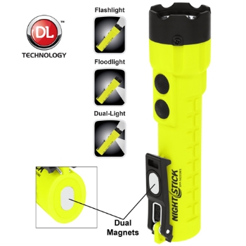 
Nightstick Dual Taschenlampe XPP-5422GX gelb | Batterieversion - 3AA 