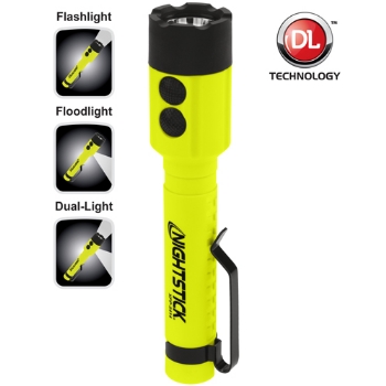 Nightstick Dual Taschenlampe XPP-5414GX gelb | Batterieversion - 2AA 