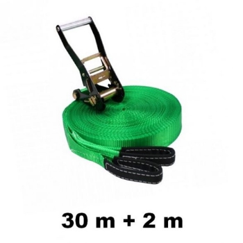 
Slackline 30 + 2 m CRAZY bis 3 Tonnen belastbar
