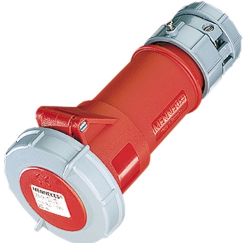 CEE-Kupplungsdose Power TOP, 400V / 16A, 5-polig, rot Schutzart IP 67