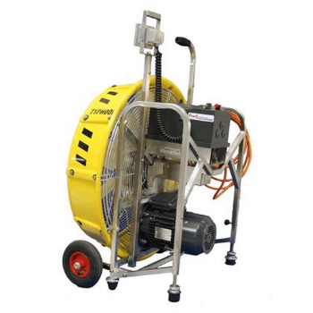 
Typhoon 27E Drucklüfter mit E-Motor und Keilriemenantrieb
