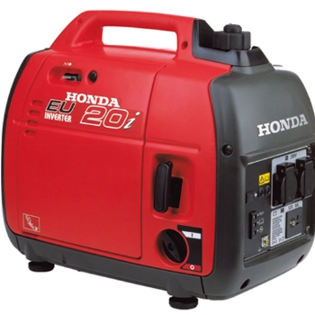 Kleinstromerzeuger HONDA EU 20i, 2.0 kVA, 3,5 PS, 2 x Schuko-, 1 x 12 V-Ausgang