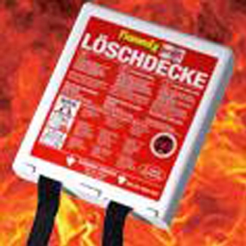 FlammEx profi Löschdecke 90 x 90 cm Kunststoffbox
Fettbrände werden sekundenschnell erstickt z.B. beim Grillen im Freien, beim Camping, am Küchenherd. Hochwertiges Glasfasergewebe, beidseitig beschichtet

- Größe 90 x 90 cm 
- Produziert in ISO 9001:2