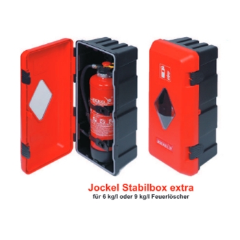 
Jockel Stabilbox extra für 6/9 kg Feuerlöscher