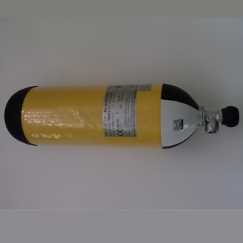 
Ace Air Sauerstoffflasche  Ultralight 6,8 Liter / 300 Bar mit Schutzkappen
