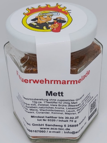 Feuerwehrmarmelade
Mett