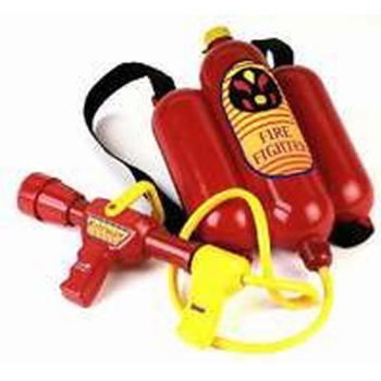 Feuerwehr-Wasserspritze