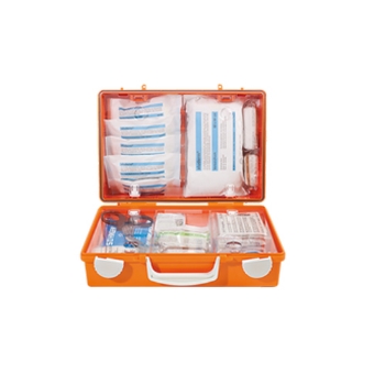 
Erste Hilfe-Koffer SN-CD Norm orange DIN 13157
