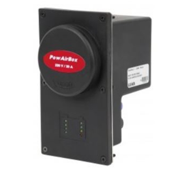 PowAirBox A Einspeisung 230 V mit Druckluft 
