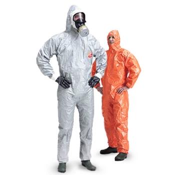 
Einweg-Overall Tychem® F in Orange oder Grau
