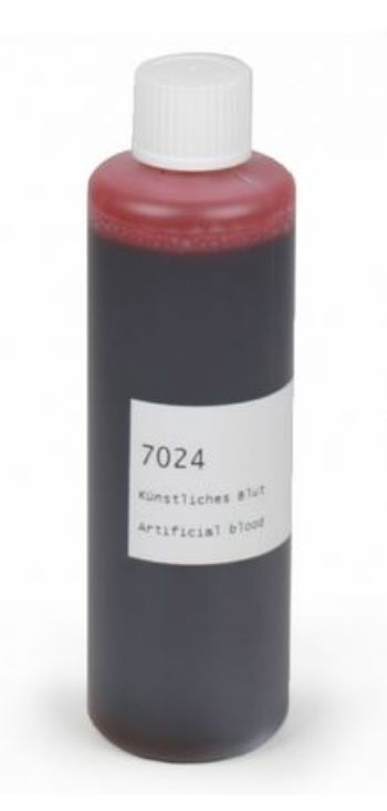 Blutfarbene Flüssigkeit, 250 ml

