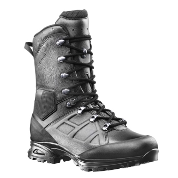 
Haix Ranger GSG9-X high

Obermaterial
Waterproof Leder, hydrophobiert, atmungsaktiv (5,0 mg/cm2/h), 2,0 – 2,2 mm dick.
Innenfutter
GORE-TEX® Performance; 4-lagiges GORE-TEX® Laminat, wasserdicht und atmungsaktiv. 
Hoch abriebfester Futterstoff mit