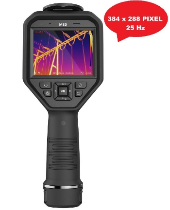 HIKMICRO M30 Wärmebildkamera 384x288 Pixel, 25Hz, -20°C - 550°C, 8MP Digitalkamera 