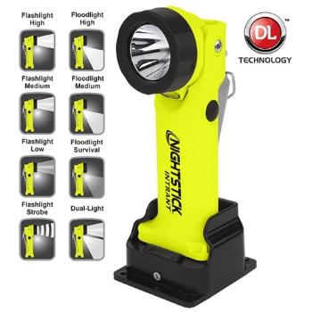 Nightstick Intrant Knickkopflampe XPR-5568, gelb (GX)  Akkuversion 24V
