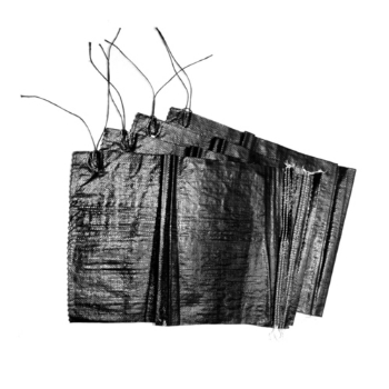 Sandsäcke PP schwarz 40×60 cm ungefüllt