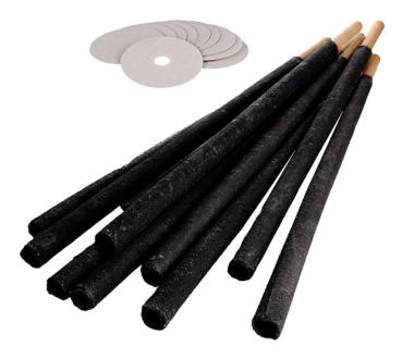 Wachsfackeln 65 cm