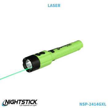 Nightstick Taschenlampe mit Laser