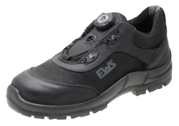 EWS Dynamic Safety S3 Sicherheitsschuh Halbschuh Leder Black Edition