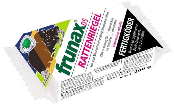 frunax® DS Rattenriegel, 200g Riegel