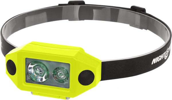Nightstick Dual-Light Helmlampe XPP-5460GCX gelb | Batterieversion - 3AAA