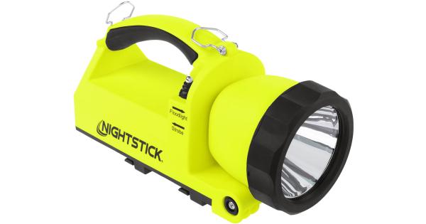 Eigensichere wiederaufladbare Dual-Light Lampe mit schwenkbarem Kopf
