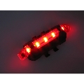 Inhalt: 
- 1 LED Set (rot oder weiss)
- 2 Gummiringe
- USB Ladekabel
