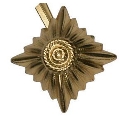 
Metallstern goldfarbig
