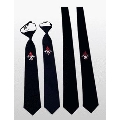 
Feuerwehr Krawatte schwarz mit Emblem