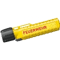 
Helmlampe UK 4AA ES Xenon, Frontschalter, neongelb mit Aufdruck "FEUERWEHR"