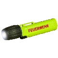 
Helmlampe UK 4AA eLED Zoom S, Frontschalter, neongelb, mit Aufdruck Feuerwehr