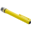 Taschenlampe UK 2AAA Penlight Switch, gelb, Xenon-Lampe mit Heckschalter