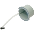 Schutzkappe für wasserdichte CE-Stecker Power TOP, grau, IP67