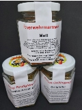 Feuerwehrmarmelade Mett 
Rescue Grillingpepper Grillpfeffer 
Spicy Firefighter Dip Knoblauch-Chili Dipp  3er Set
