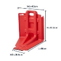 Floodwalll  - Inner curved 61,5cm
mobiler Hochwasserschutz

